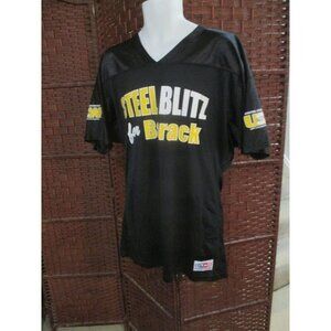 Barack Obama Pittsburgh Steelers Jersey Steel Blitz 2008 Steel Workers Small USW